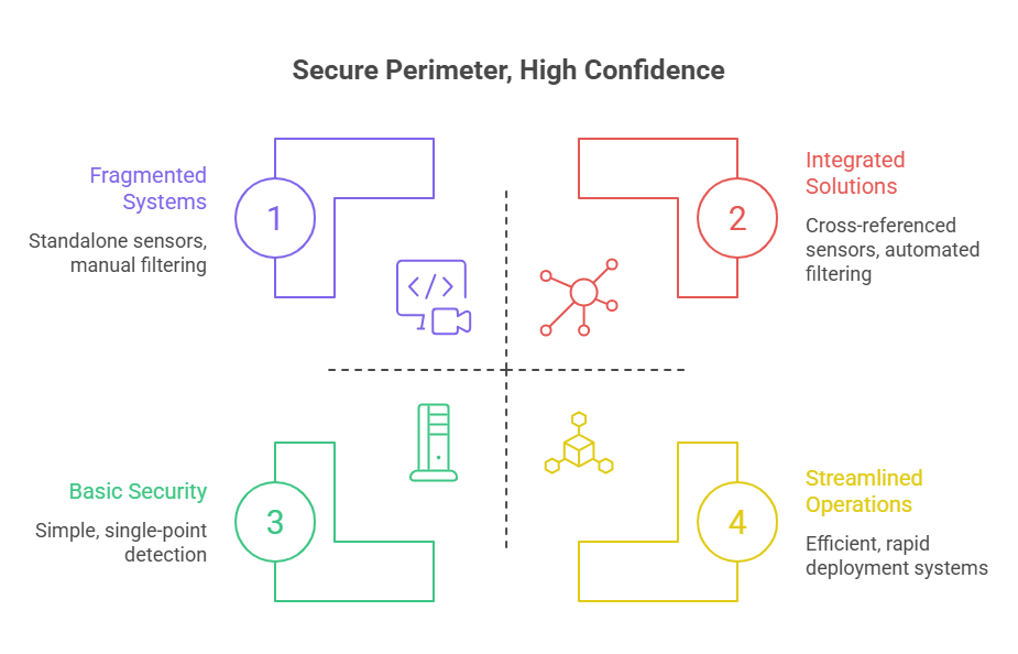 Secure perimeter components 