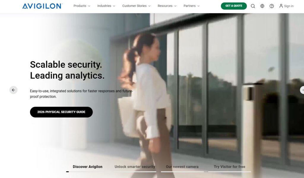 Avigilon perimeter security system