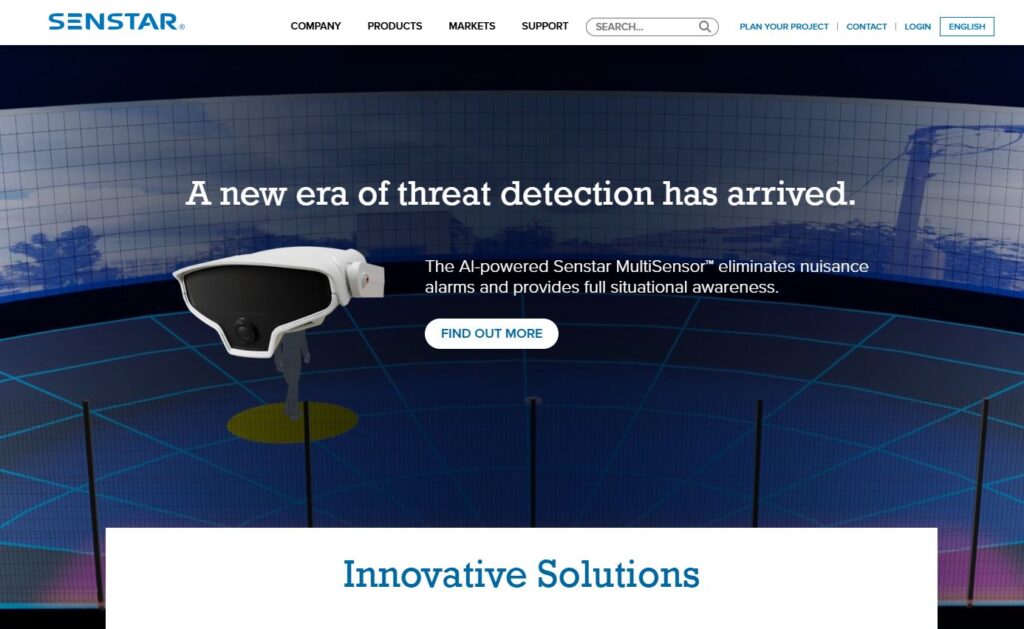 Senstar perimeter security systems